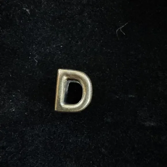 Authentic Pandora Charm, Alphabet Letter D #797458 - Picture 2 of 4